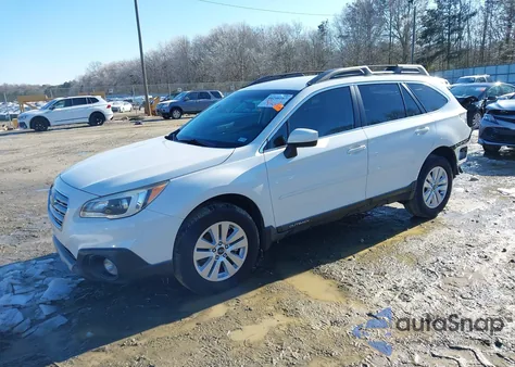 2017 Subaru Outback 2.5I Premium from USA, damaged, VIN 4S4BSACCXH3249491